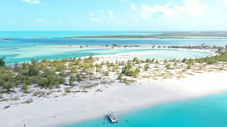 Cay in Turks and Caicos