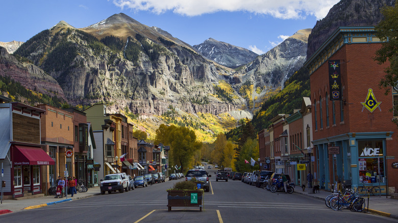 The streets of Telluride