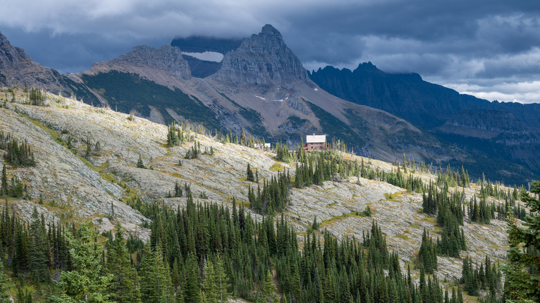 Granite Park and Granite Park Chalet in Glacier National Park, Montana