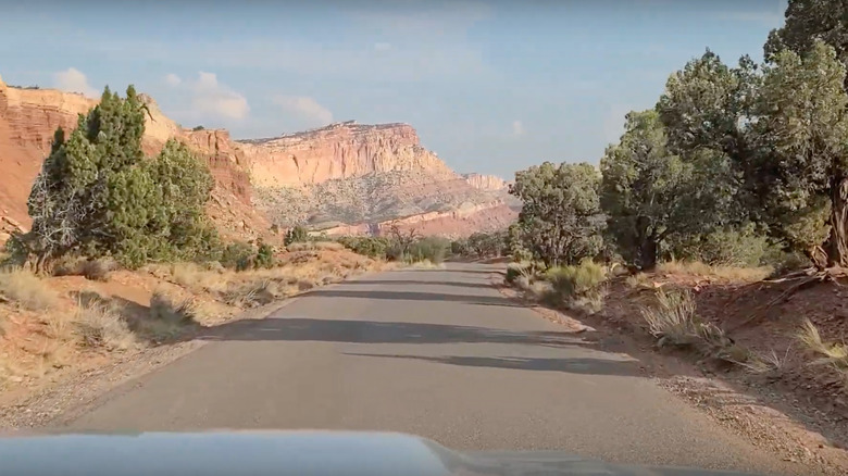 Capitol Reef park's Scenic Drive