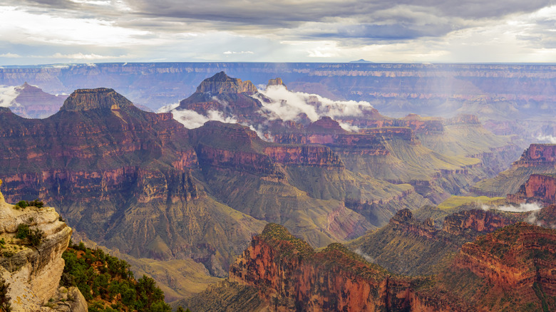 North Rim overlook of the Grand Canyon