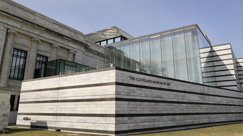Facade of the Cleveland Museum of Art