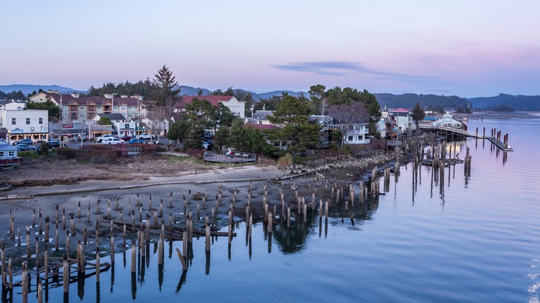 Florence, Oregon homes near the Siuslaw River