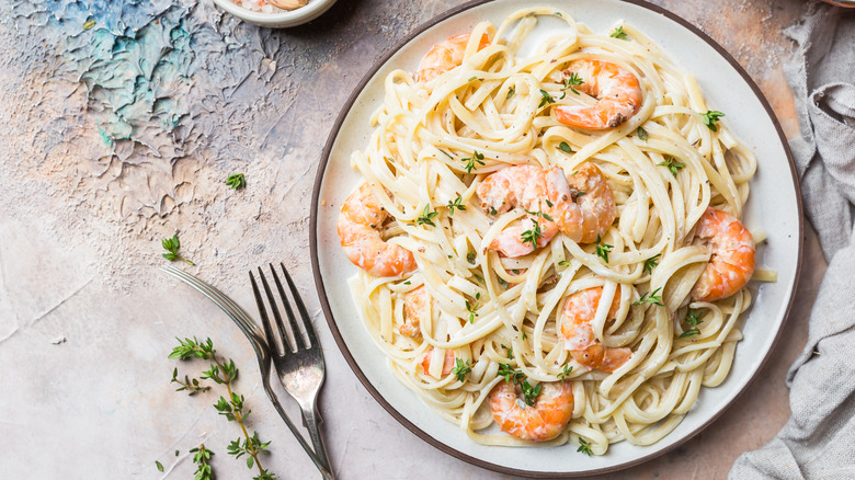 Fettucini alfredo