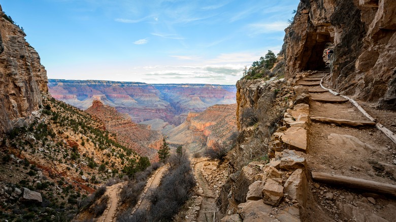 Section of Bright Angel Trail