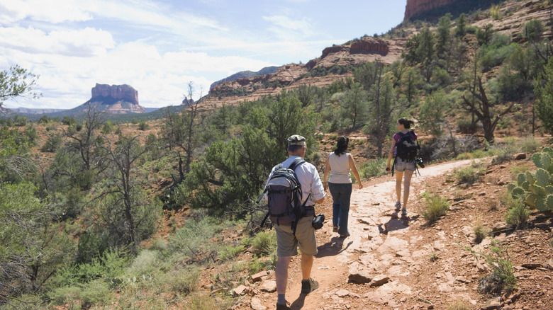 Hikers in Airzona