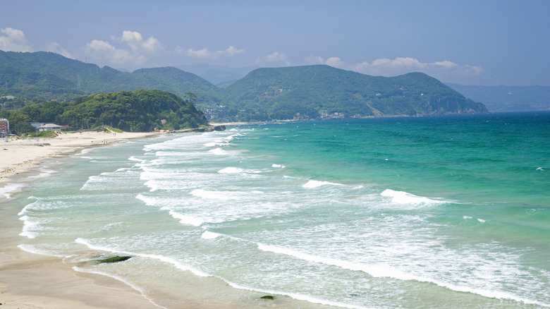 Surf at Shira-hama, Shizuoka