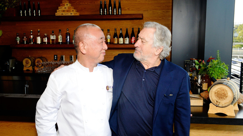 Nobu Matsuhisa and Robert De Niro