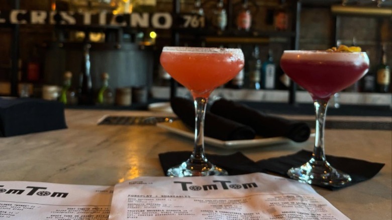 Cocktail drinks at TomTom Restaurant & Bar