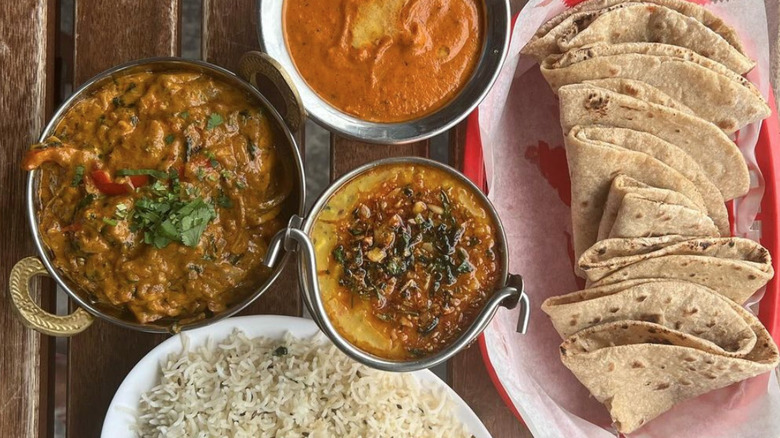 Cabbage Beach Bistro's Indian food