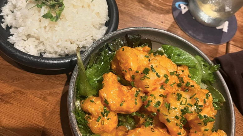 Dishes at Kyma Seafood Grill