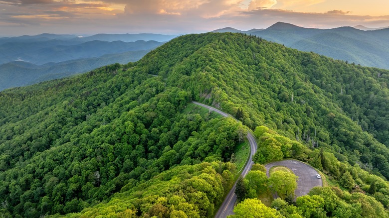 Blue Ridge Parkway aerial