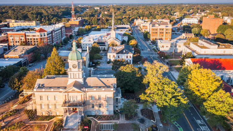 Athens Georgia aerial view