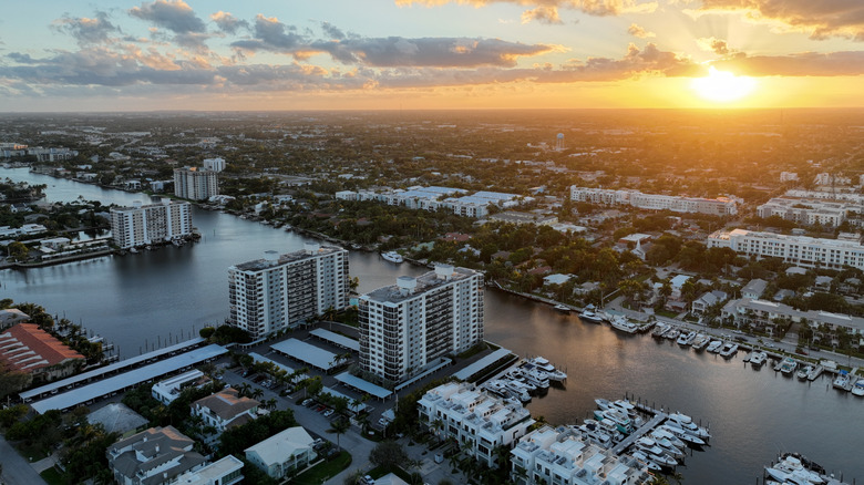 Delray Beach aerial view