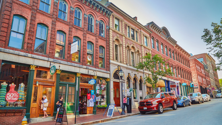 historic shops in Portland Maine