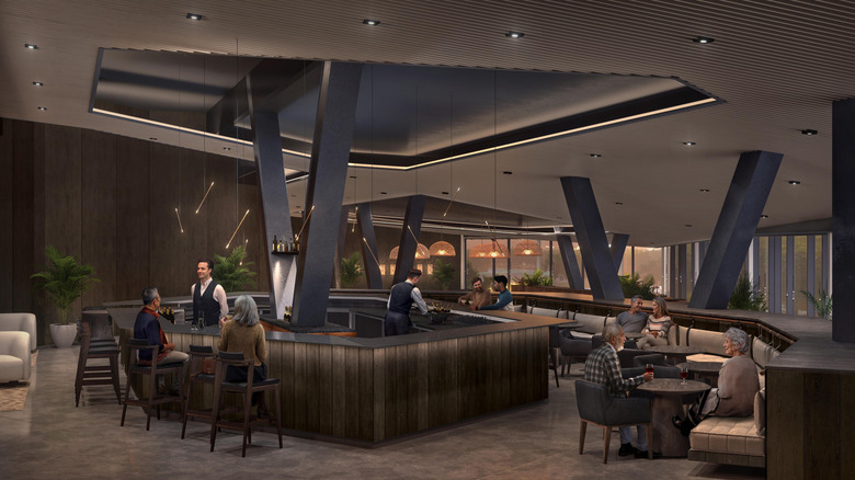 The bar at The Cormorant at 55 South