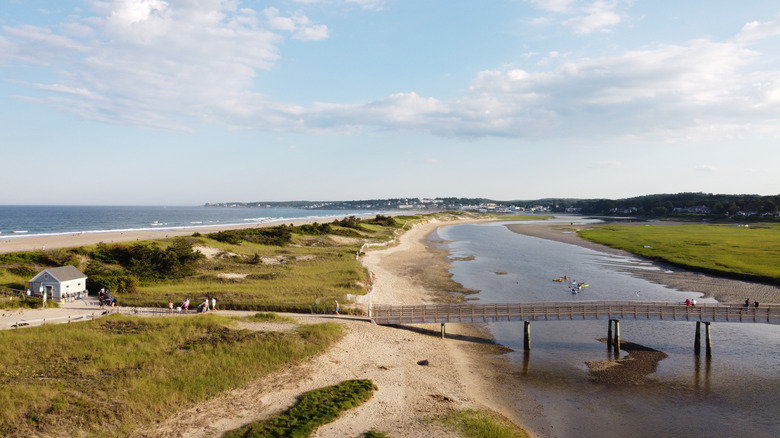Footbridge Beach in Ogunquit, Maine