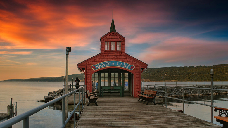 Boathouse at Watkins Glen