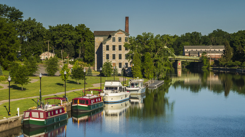 Canal at Seneca Falls