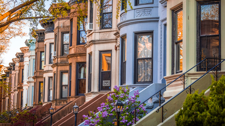 Houses in Park Slope, New York
