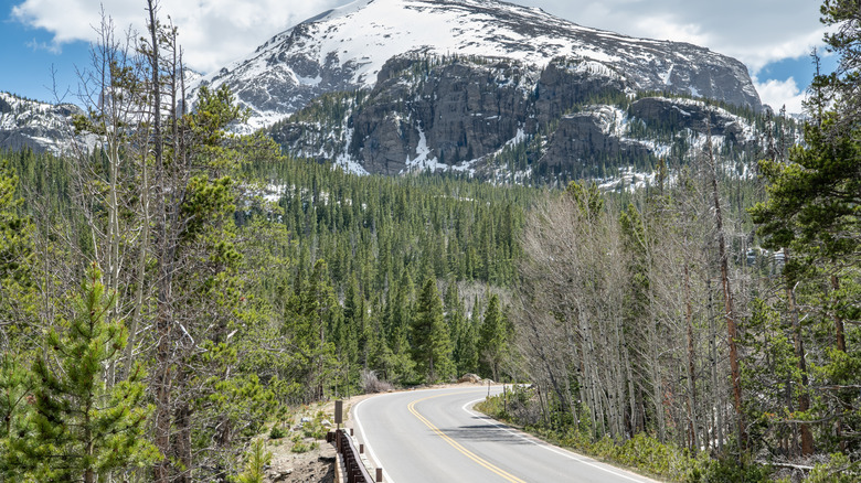 Bear Lake Road in Rocky Mountain National Park
