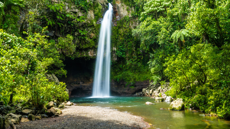 Waterfall in Fiji