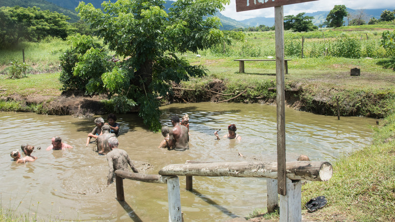 Mud pool in Fiji