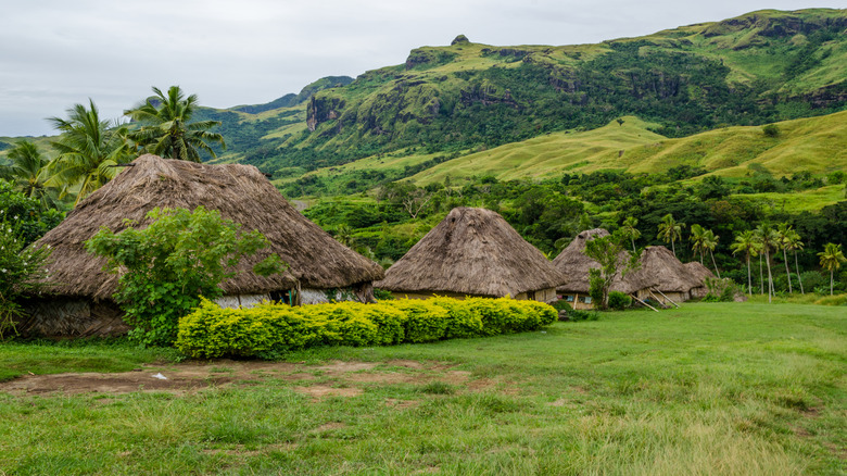 A village in Fiji