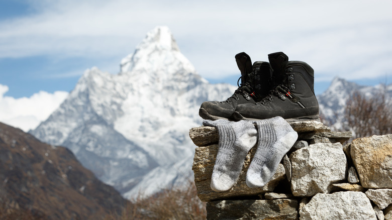 Gear for climbing Everest
