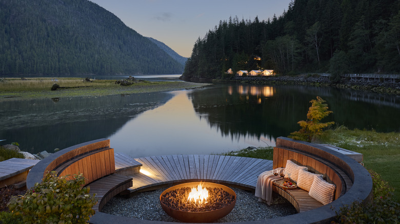 View from Clayoquot Wilderness Lodge