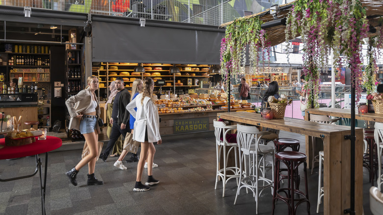 Food market in Rotterdam