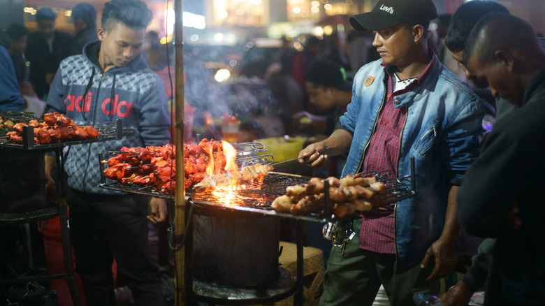 Street food in Shillong