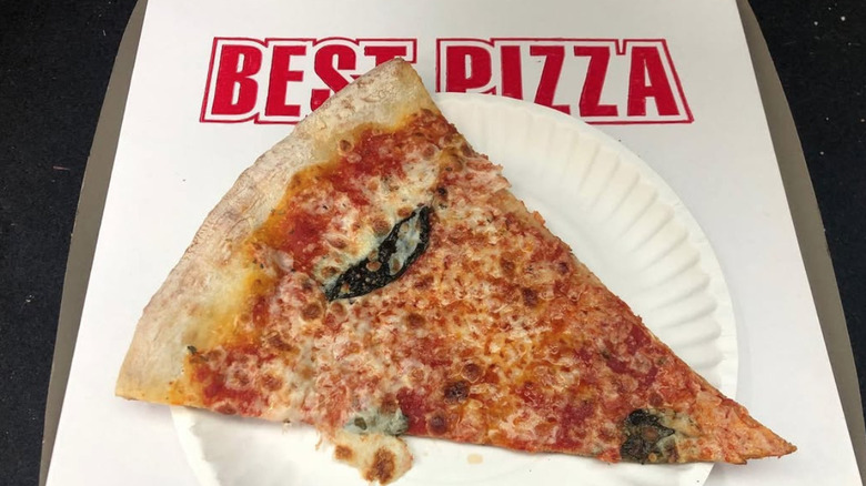 Slice from Best Pizza, Brooklyn