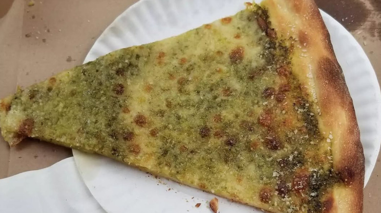 Dani's House pizza pesto slice