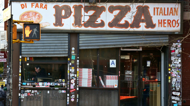 Exterior of DiFara Pizza