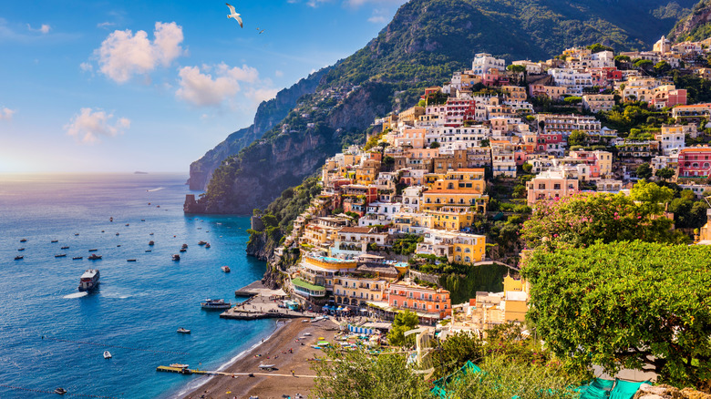 buildings in Amalfi Coast