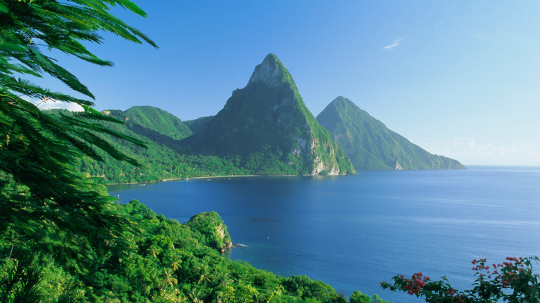 St. Lucia pitons