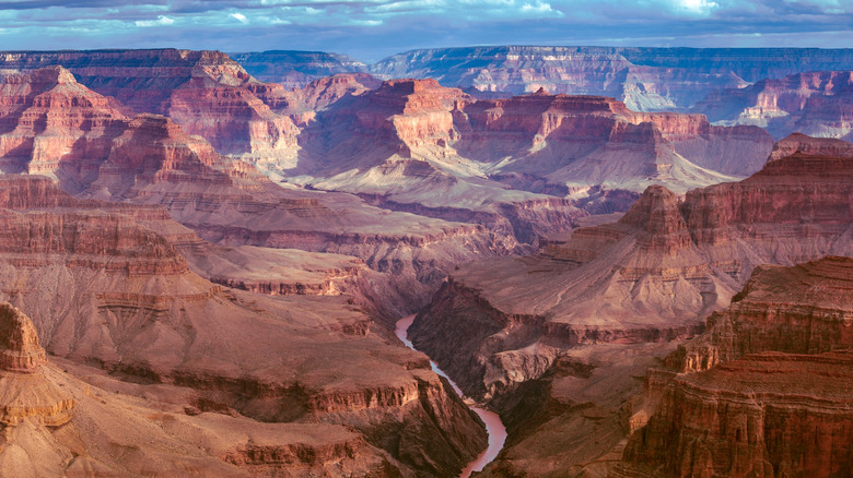 Expansive view of The Grand Canyon