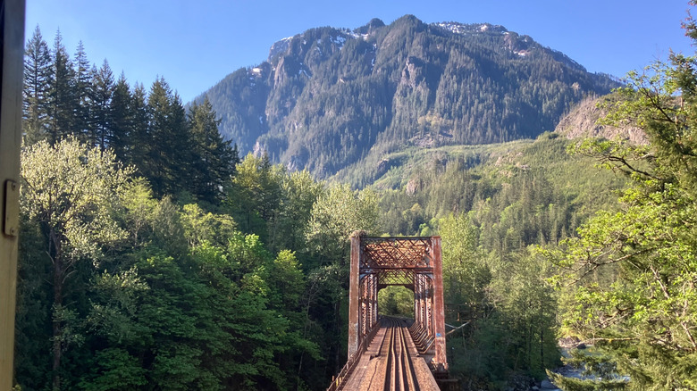 Washington state scenic North Cascades Amtrak trip