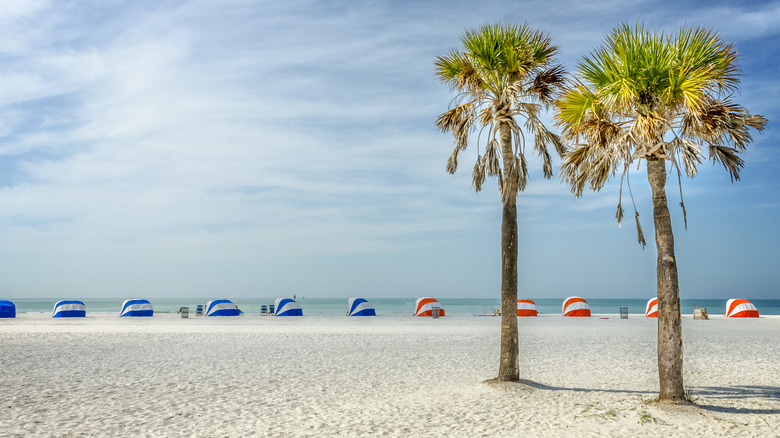 Quiet day on Clearwater Beach