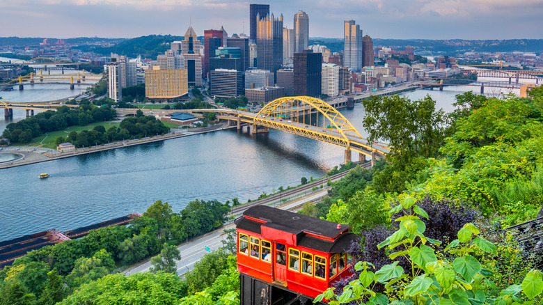 View of Pittsburgh from Duquesne Incline