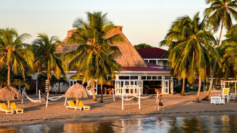 A view of The Lodge at Jaguar Reef in Hopkins, Belize