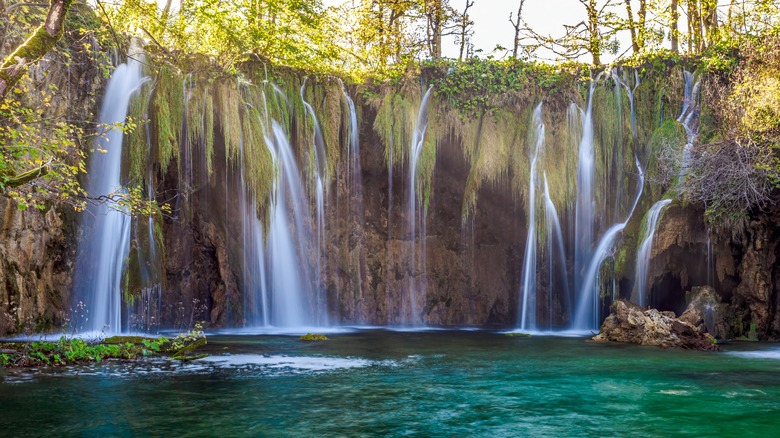 Plitvice Lakes waterfalls
