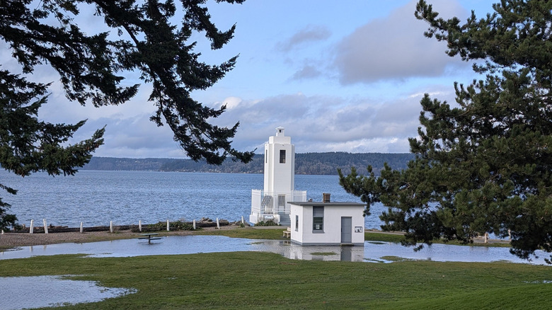 Browns Point Lighthouse in Washington State.