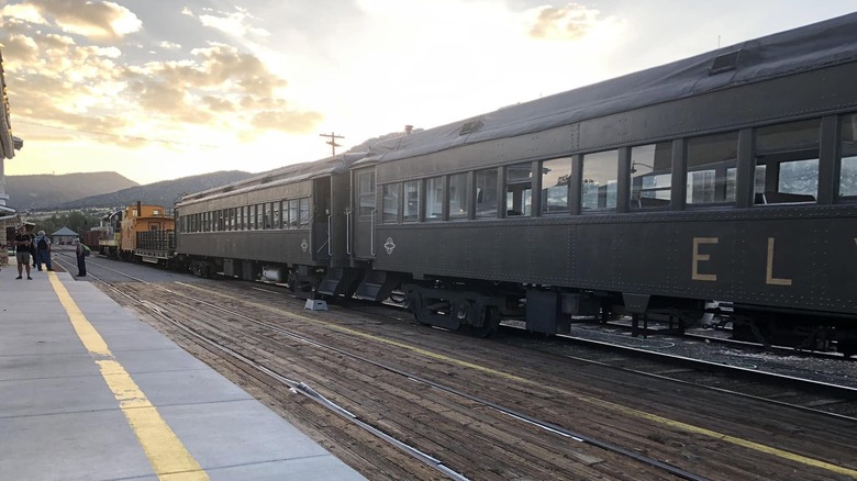 Great Basin Star Train at The Nevada Northern Railway Museum in Ely, Nevada