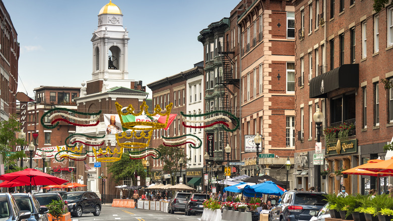 Hanover Street in the North End