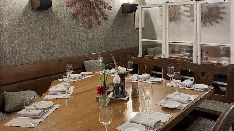 Tasting room at Nikolaihof