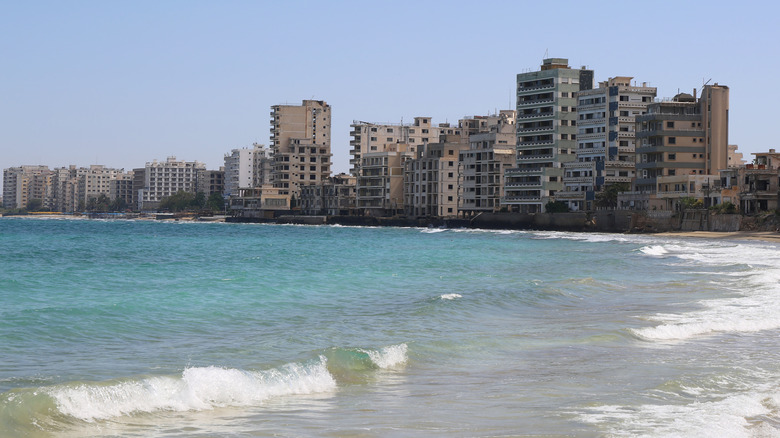 Abandoned buildings in Varosha, Northern Cyprus