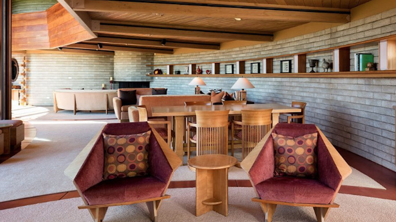 An interior view of Cornwell House in Waimea, Hawaii