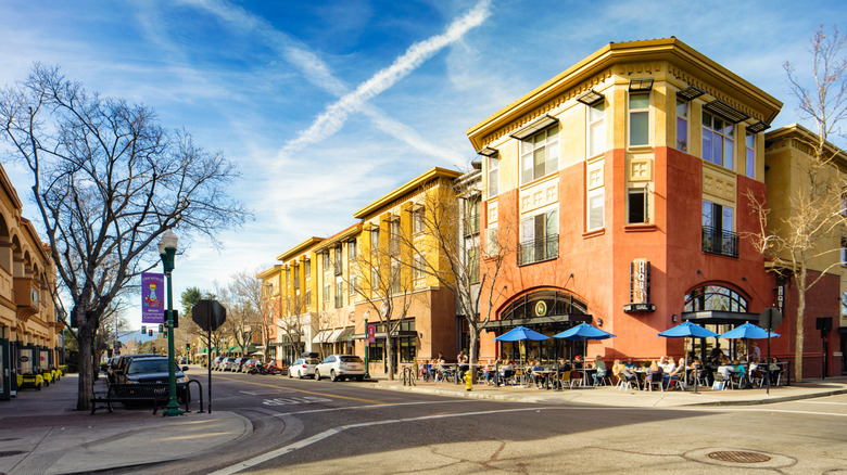 Street view of Campbell, California